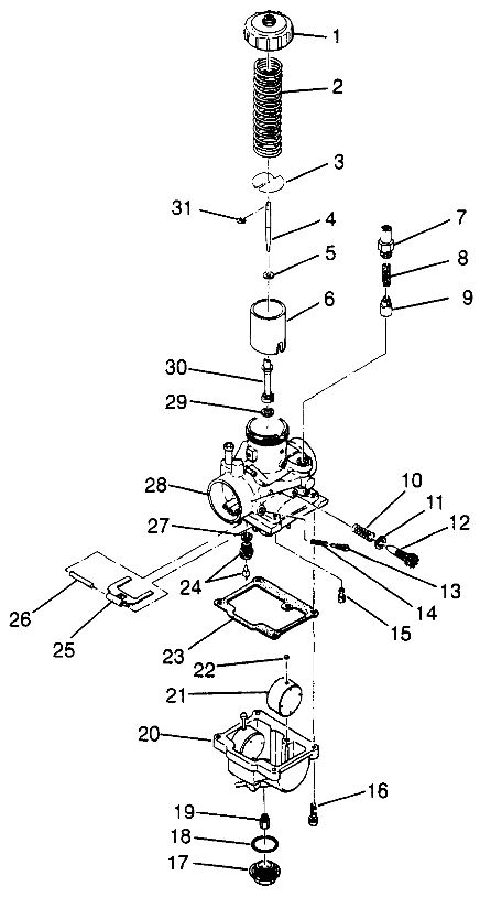 Part Number : 3130709 CARBURETOR