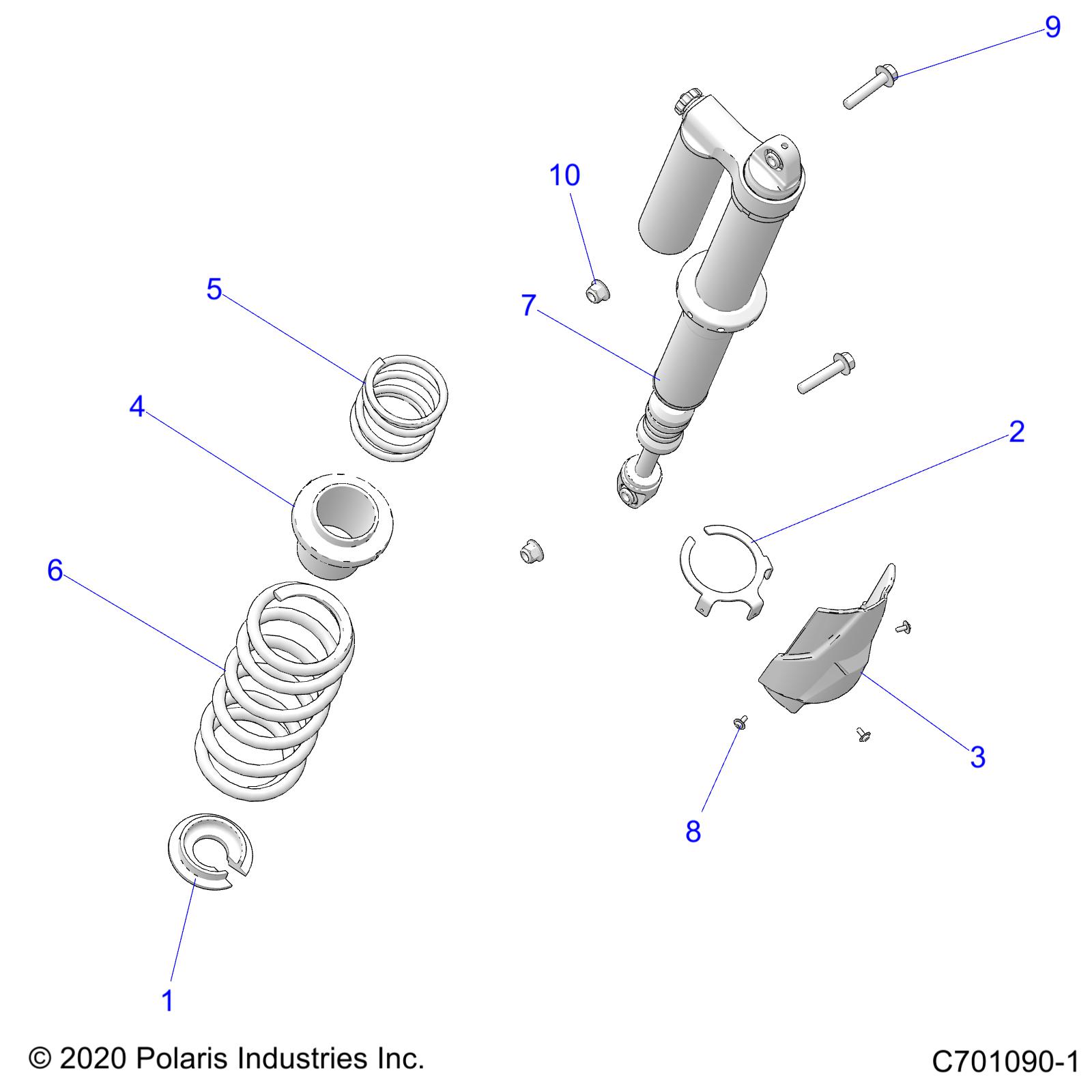 Part Number : 7044604-728 SPR-225 15.75FL 3.04 ID G GRAY