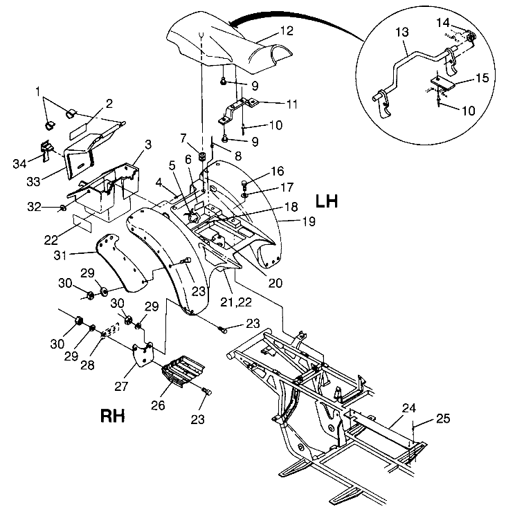 Part Number : 2682203-179 SEAT ASMAQUA MARINE