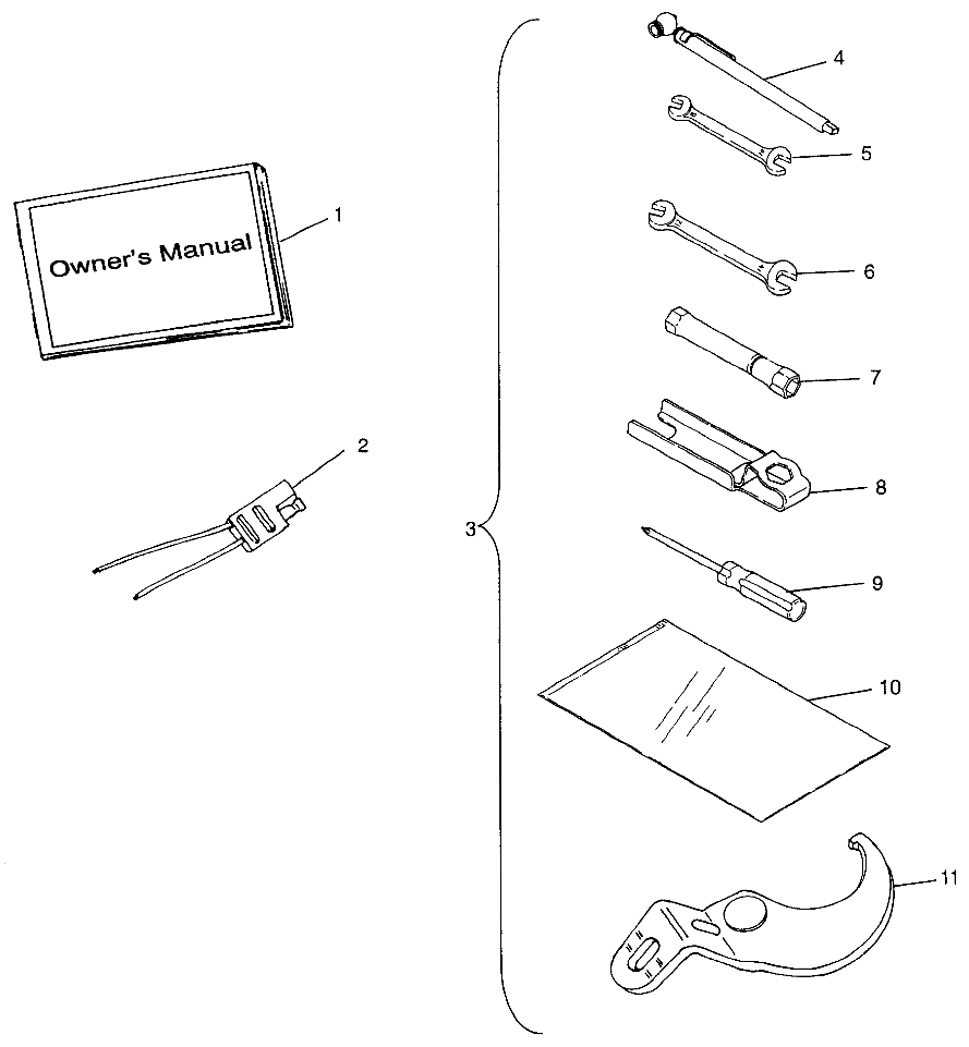 Part Number : 9914069 OWN.MAN.97 MAG 2X4/4X4