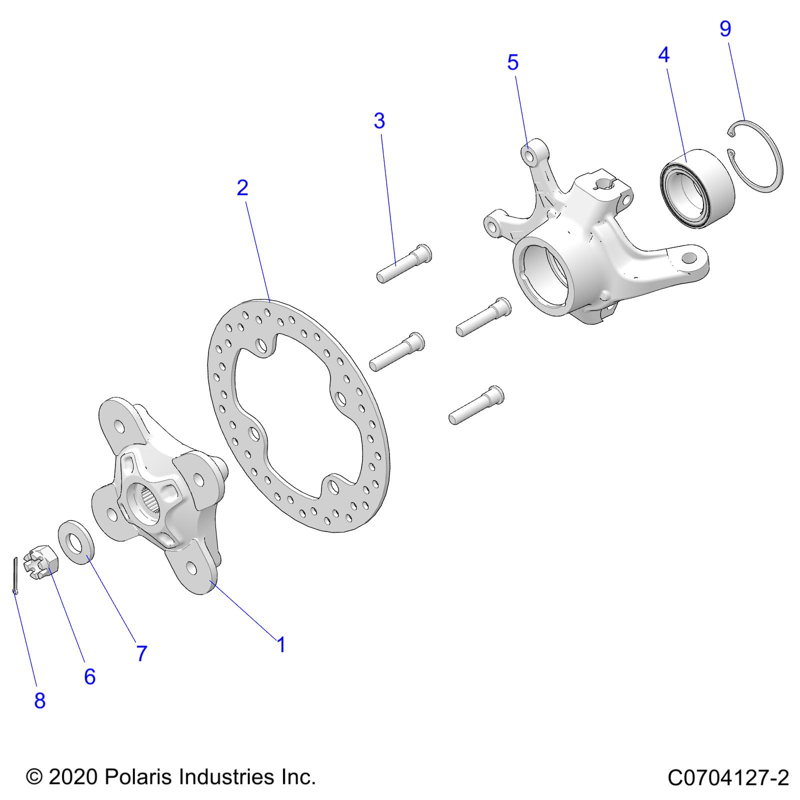 Part Number : 5142215 FRONT KNUCKLE  RIGHT