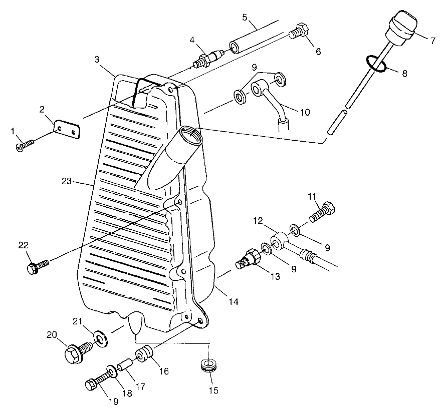 Part Number : 5131785 OIL TANK  LEFT