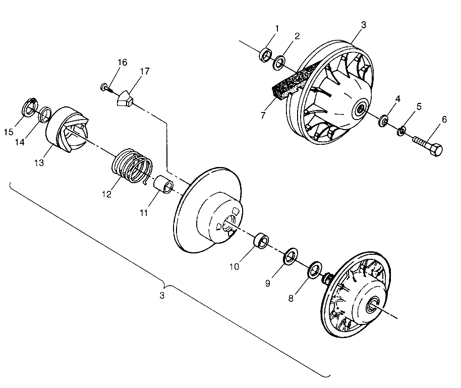 Part Number : 1322182 ASSEMBLED CLUTCH