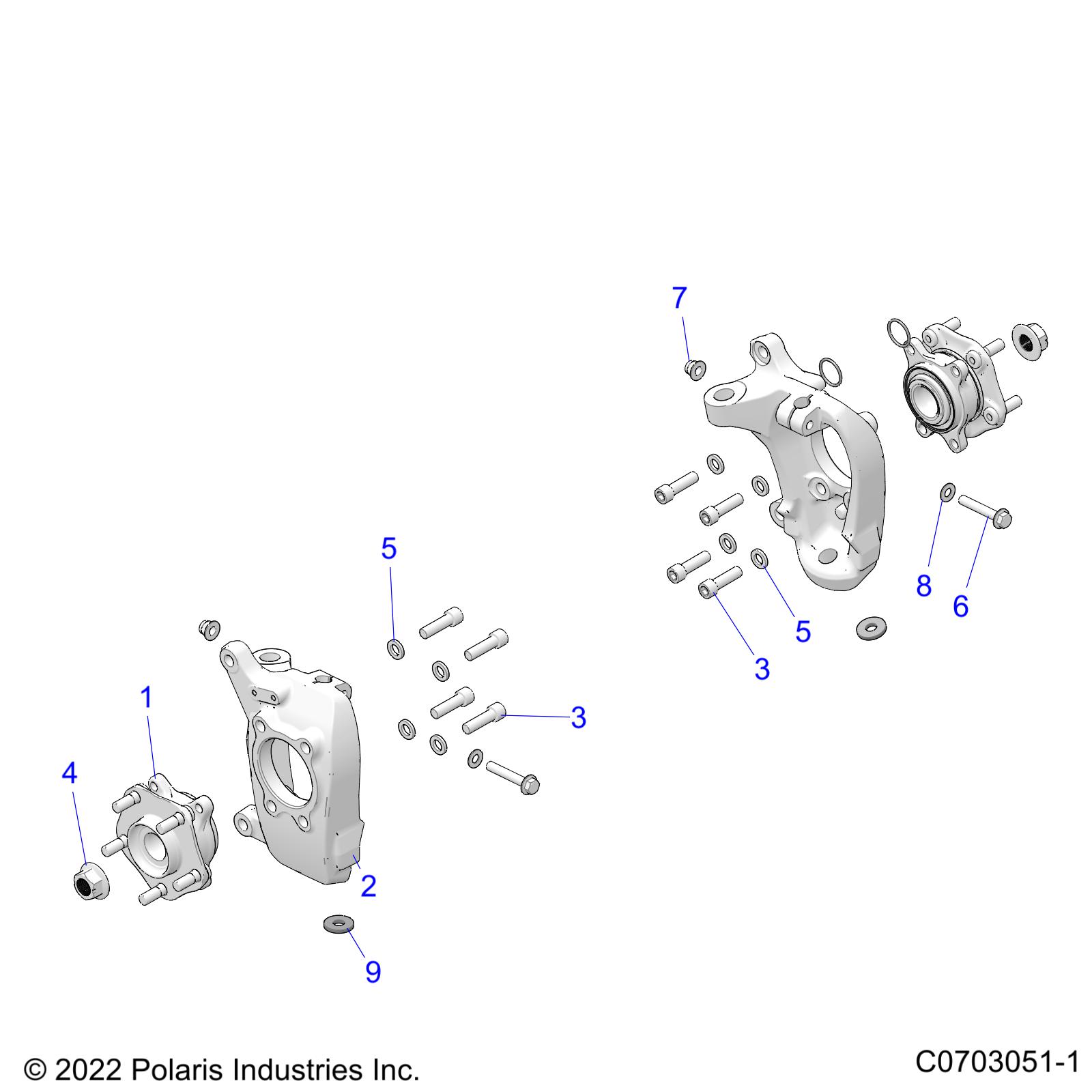 Foto diagrama Polaris que contem a peça 7557202