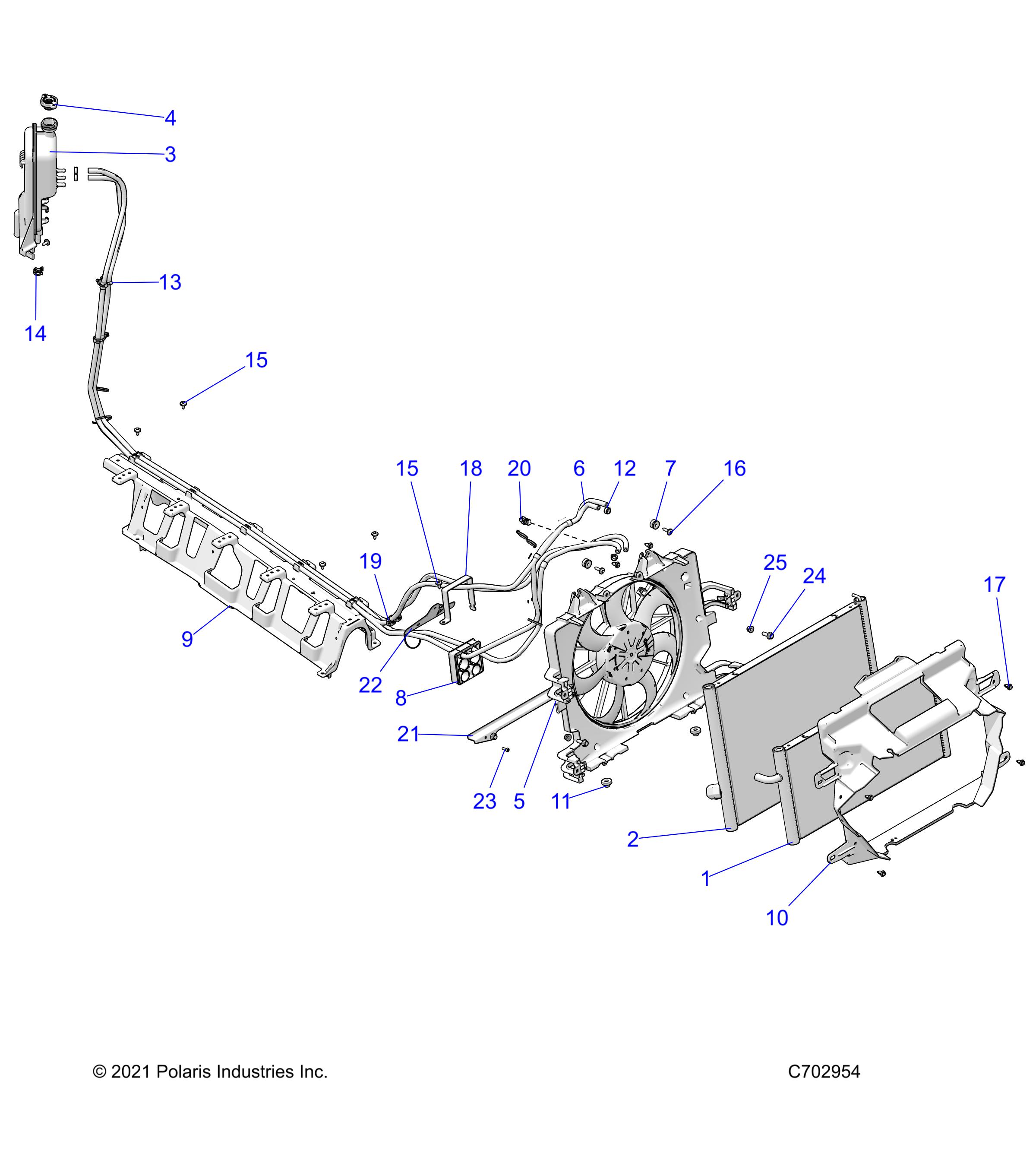 Part Number : 2415640 FAN-ASSEMBLY