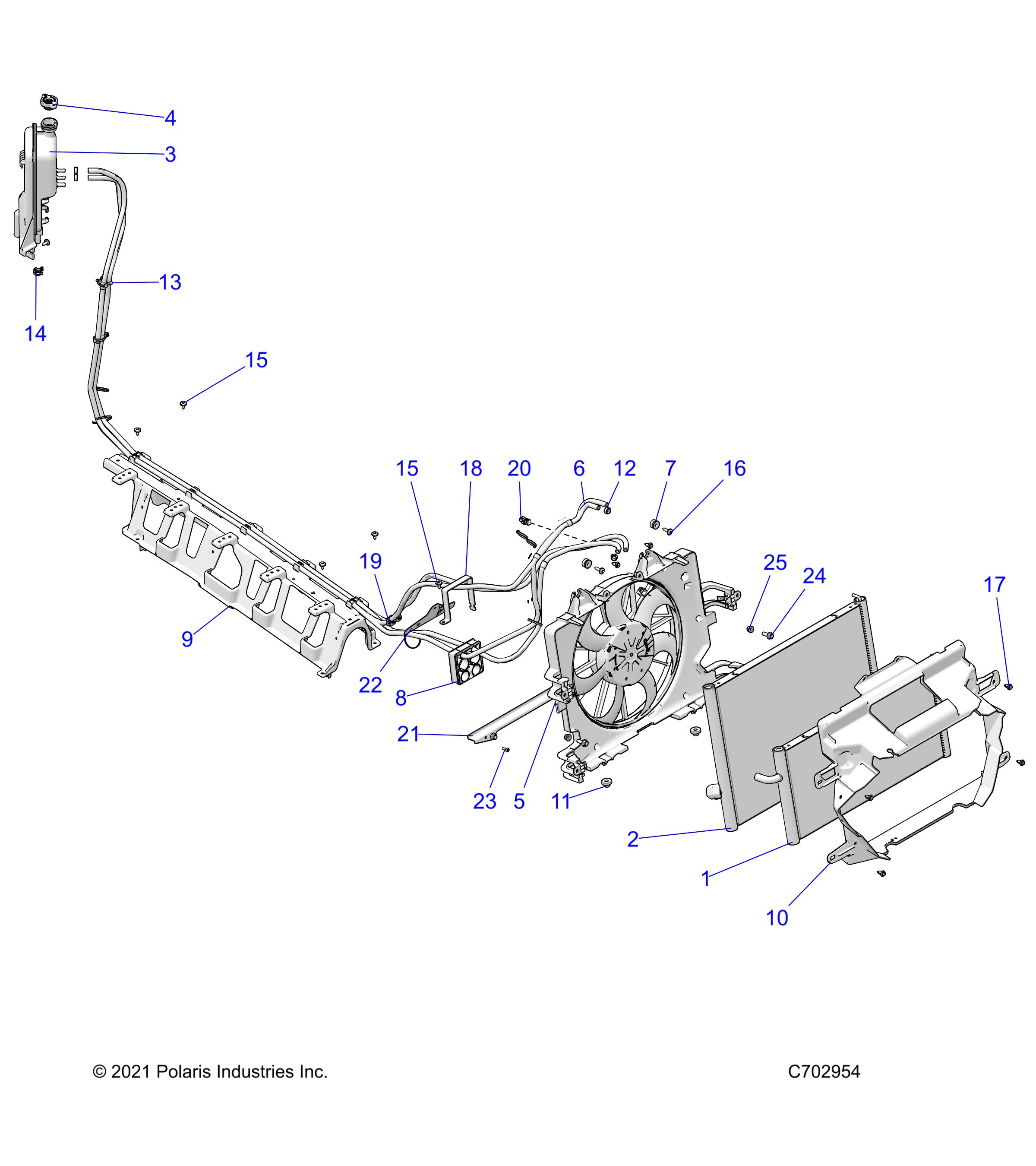 Part Number : 5459139 SHROUD-RADIATOR