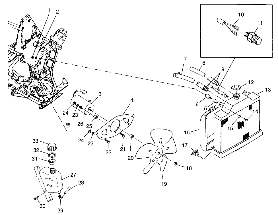 Part Number : 5432593 SHROUD FAN (ATV)