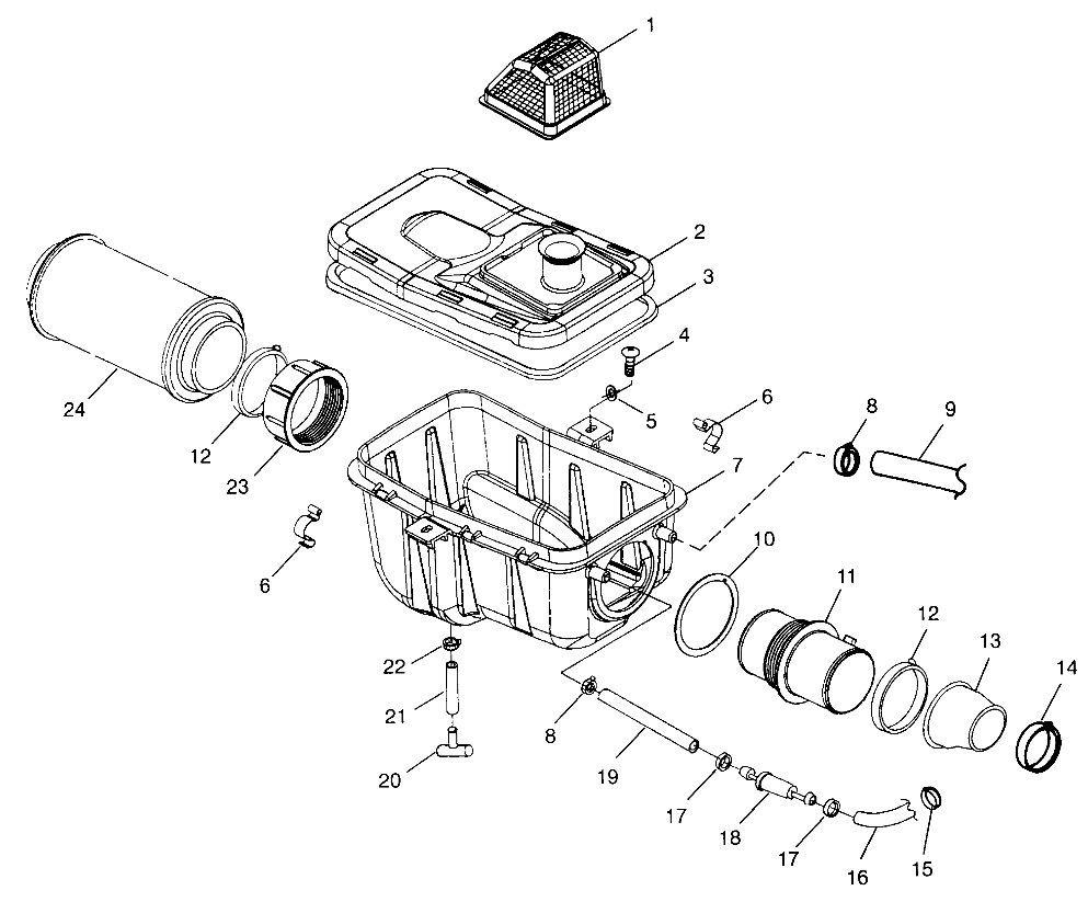 Part Number : 5830128 CARBURETOR INLUET DUCT GASKET