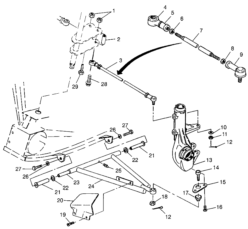 Part Number : 1822478 TIEROD ASM.