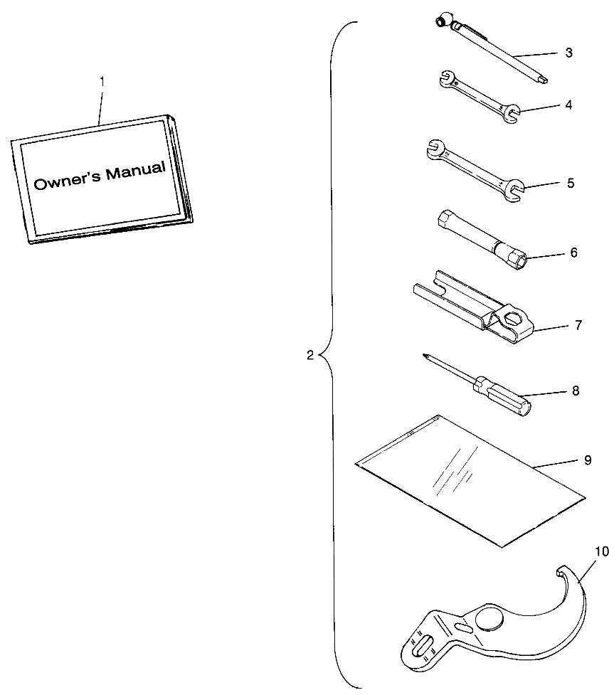 Part Number : 3085544 KIT ACCESSORY TOOL ASM.