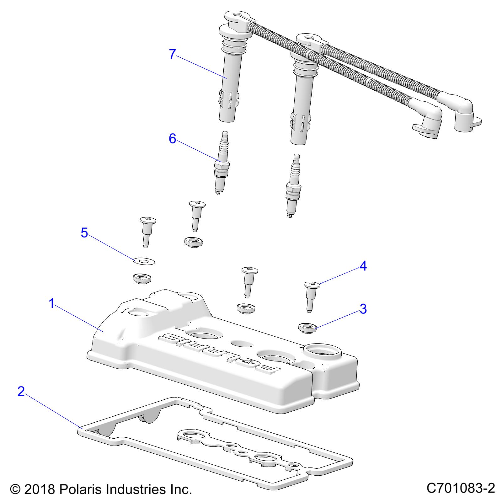 Part Number : 5634650 COVER-VALVE CAST 2CYL DOHC