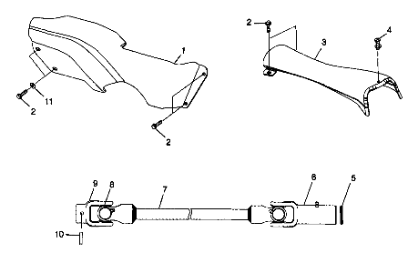 Part Number : 3260131 TRANSMISSION PROP SHAFT YOKE