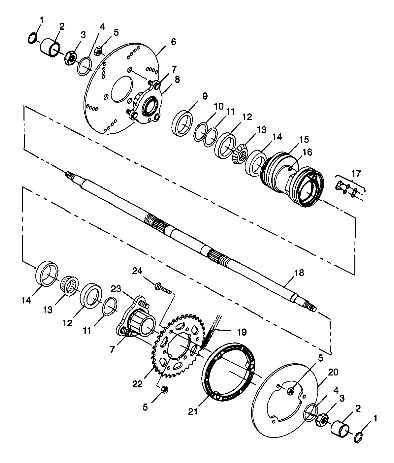 Part Number : 5010462 SPACER AXLE