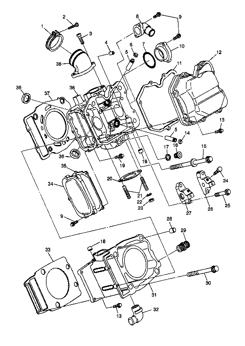 Part Number : 3085854 BOLT-ROCKER SHAFT