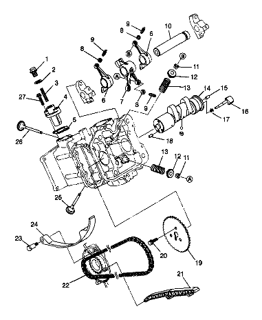 Part Number : 3085855 CAMSHAFT ASSEMBLY