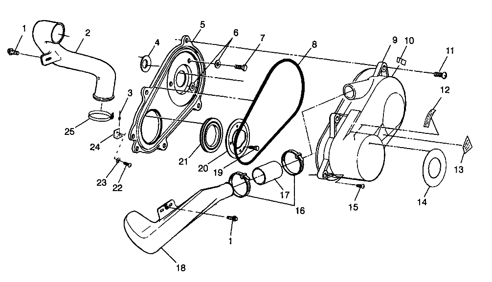 Part Number : 7077377 DECAL ENG/CLUTCH MOD.