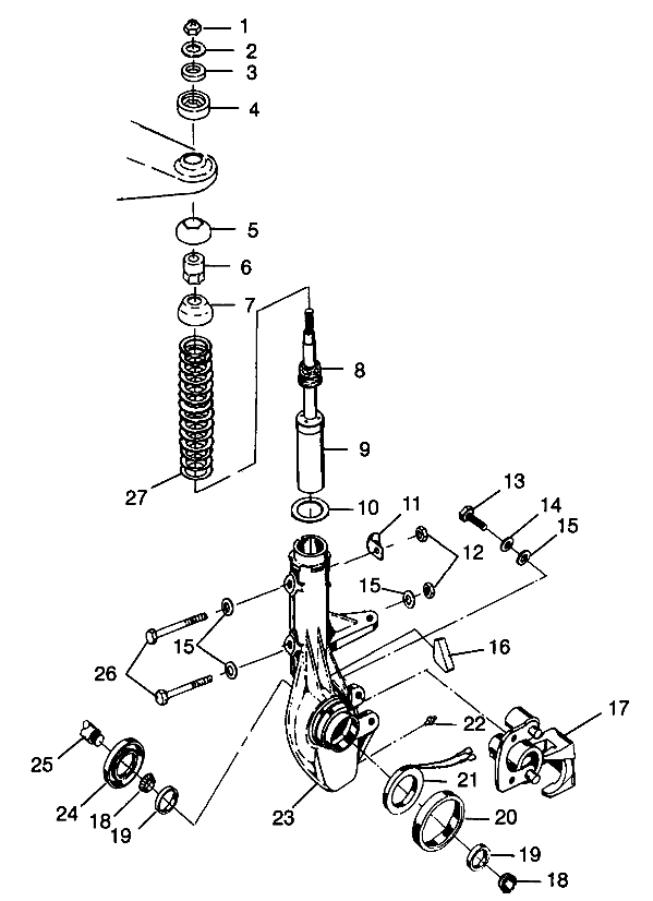 Part Number : 5411468 BUMPER STRUT