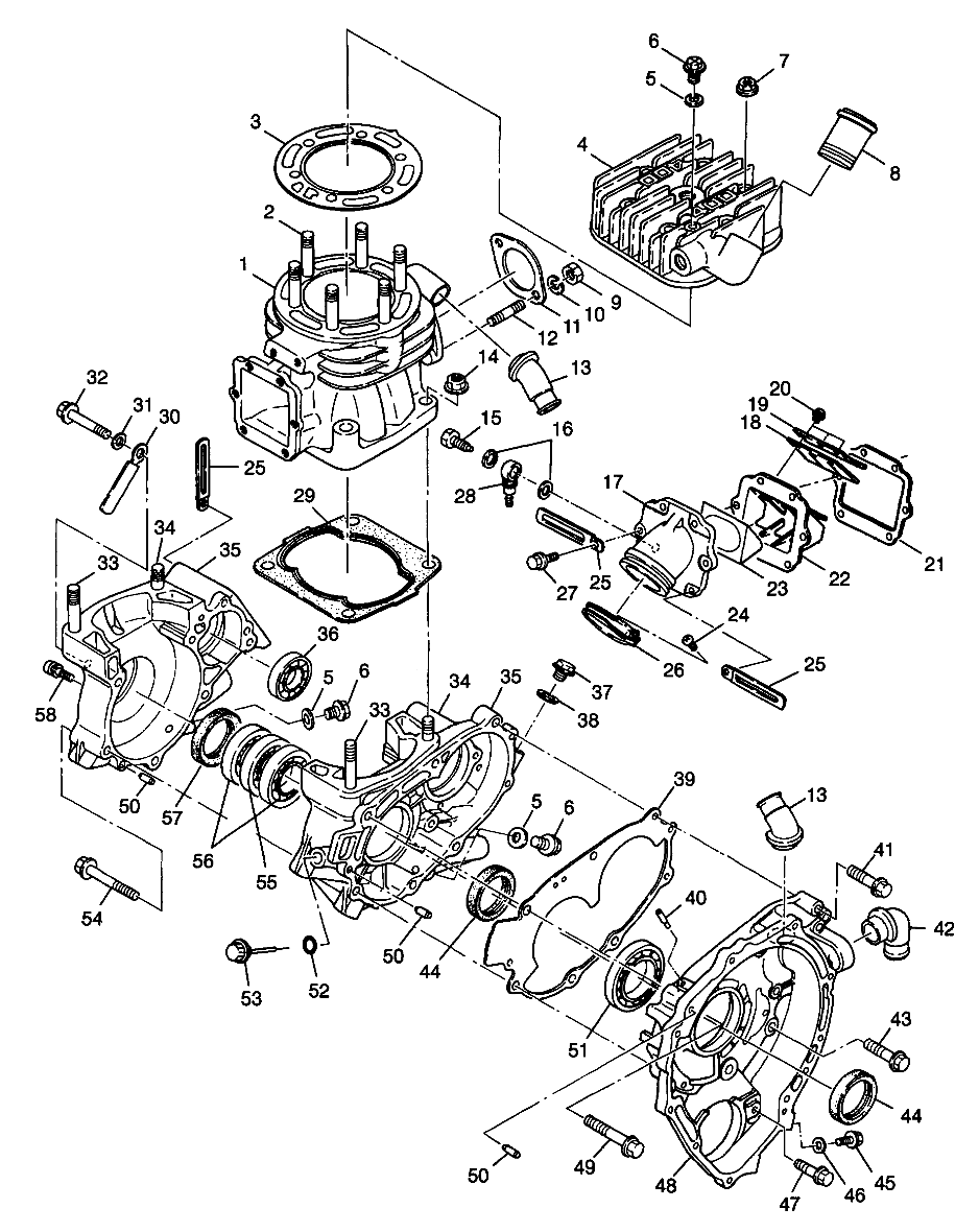 Foto diagrama Polaris que contem a peça 3085278