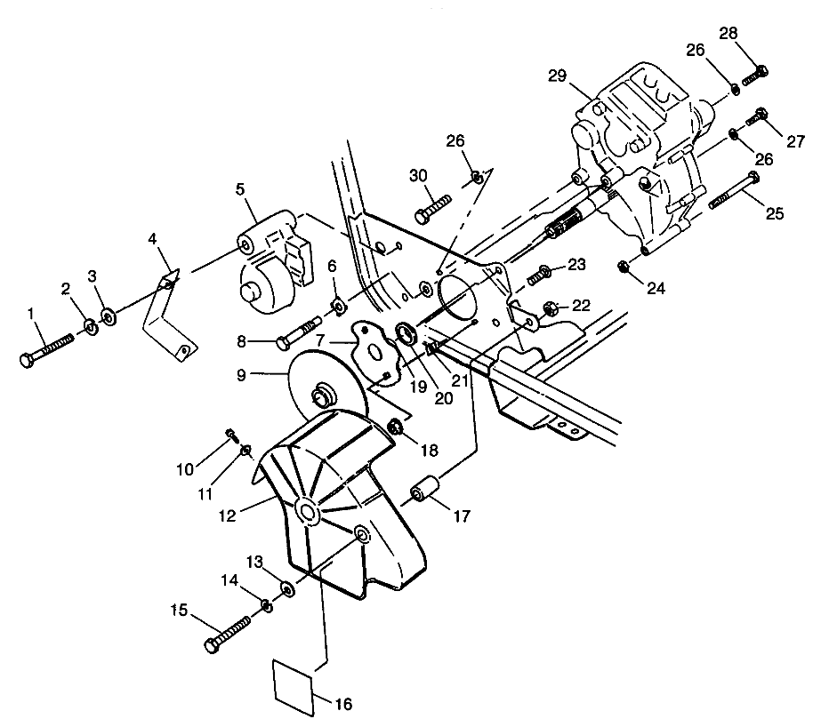 GEARCASE/BRAKE