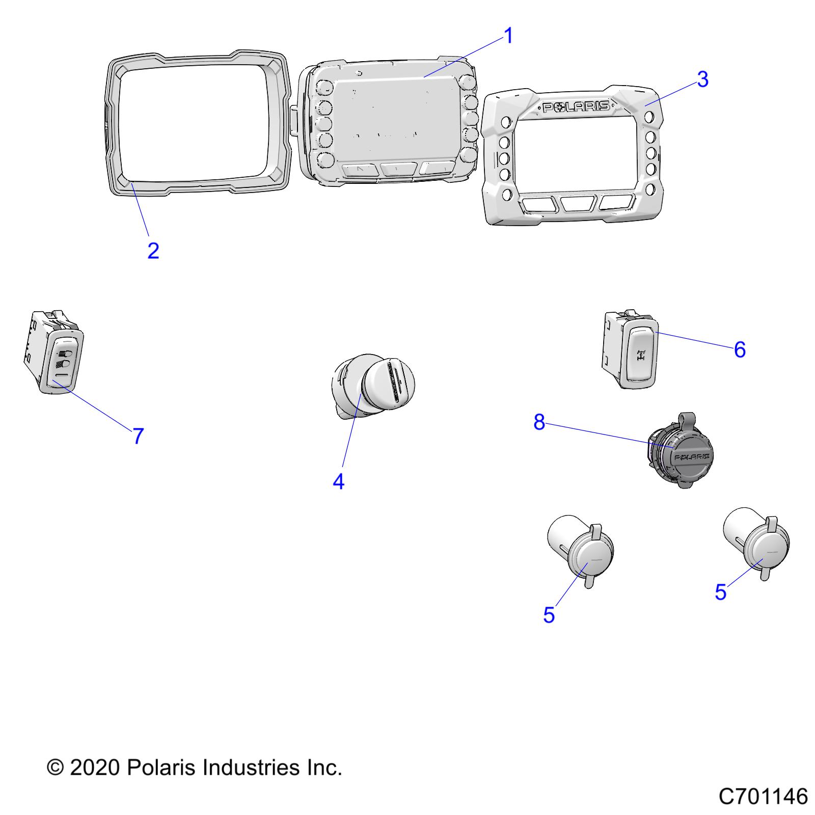 Part Number : 4081558 SWITCH-KEY;3 POSITION;SEALED