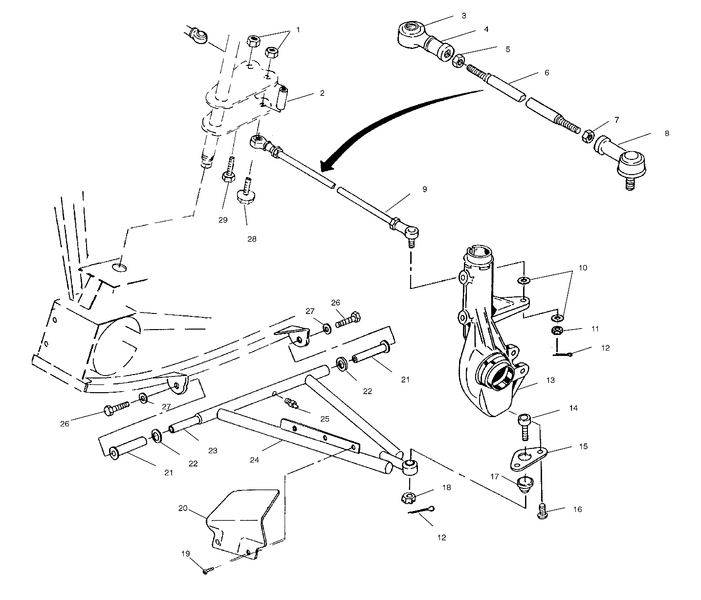 Part Number : 1820567 TIEROD ASM 1/2-20X13.40