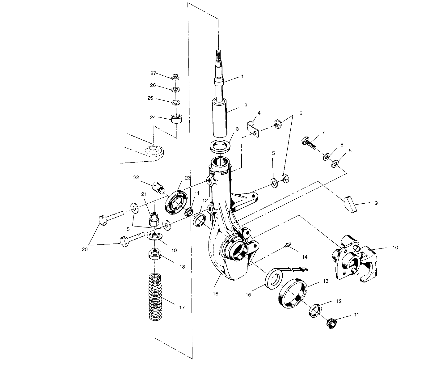 Part Number : 5432871 BALL BOTTOM PIVOT