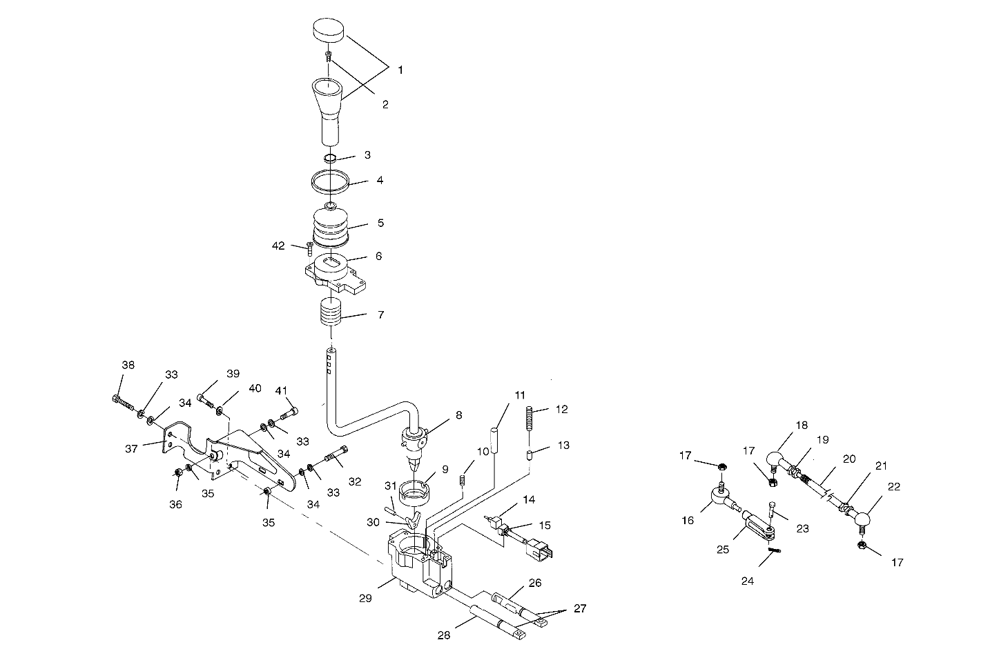 Part Number : 7080796 CLEVIS THREADED