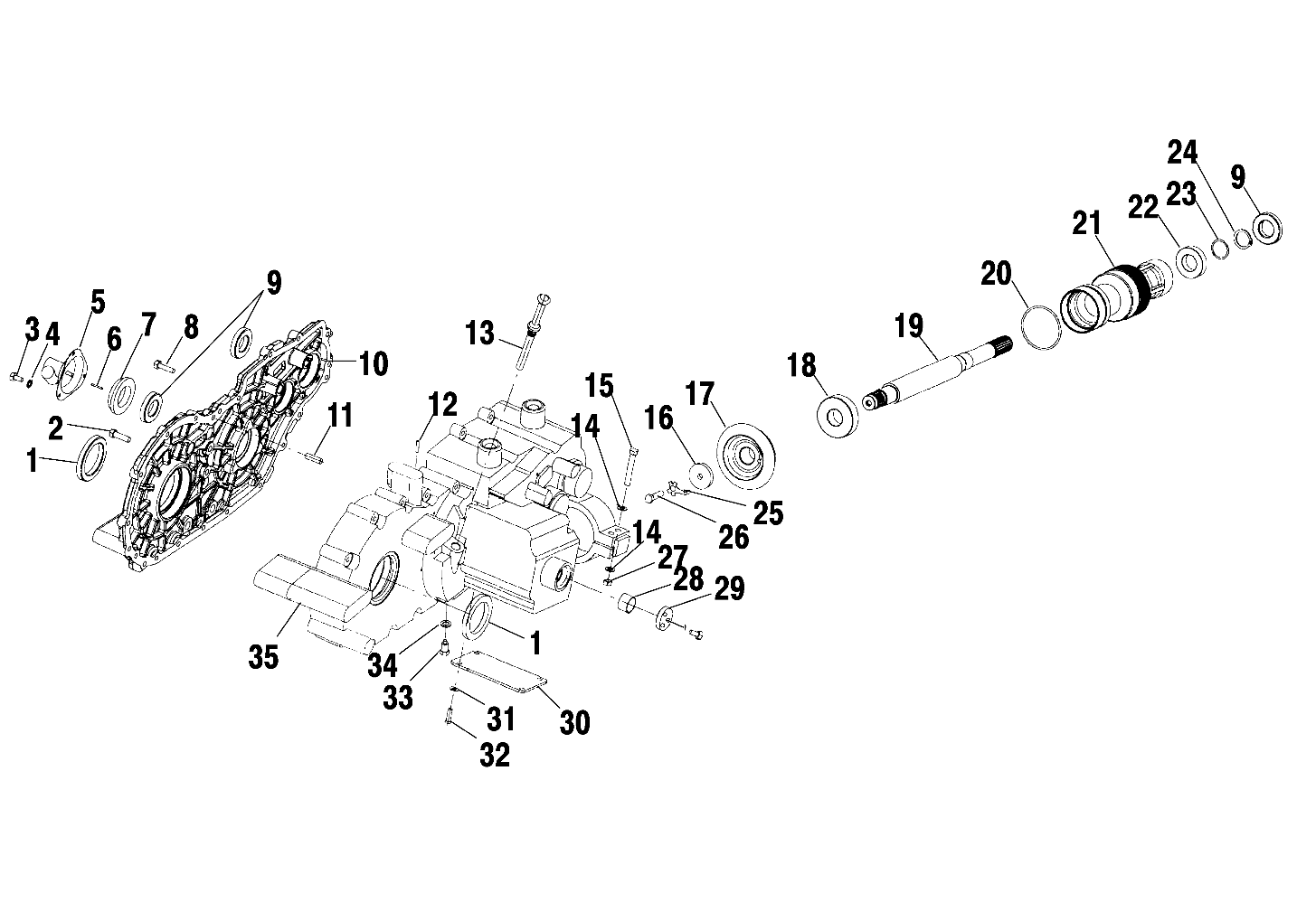 Part Number : 3233476 GEAR 31T SNORKEL