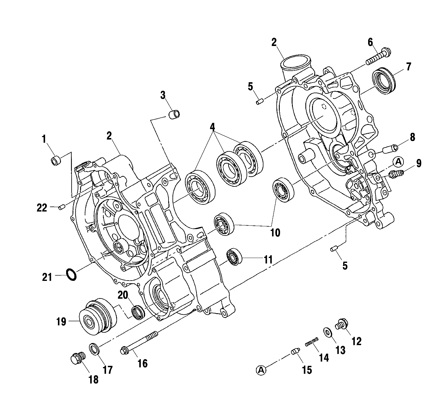 Part Number : 3085633 CRANKCASE ASM.