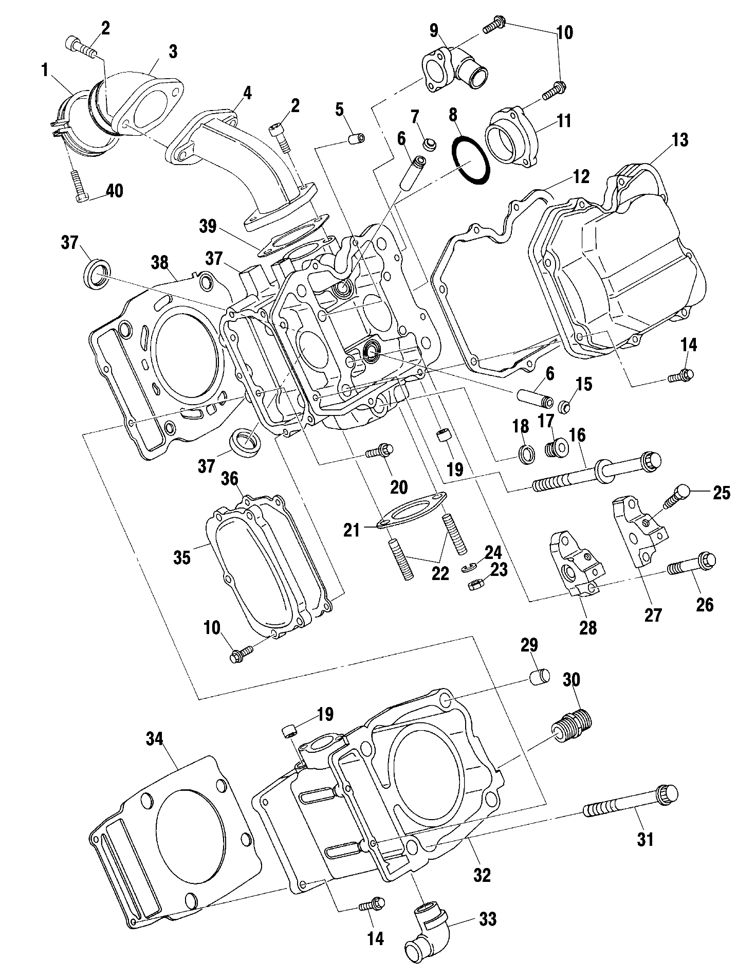 Part Number : 3086811 CYLINDER ASSEMBLY