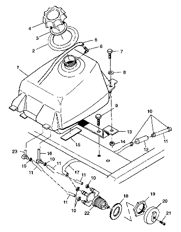 Part Number : 5242977 SPACER FUEL VALVE