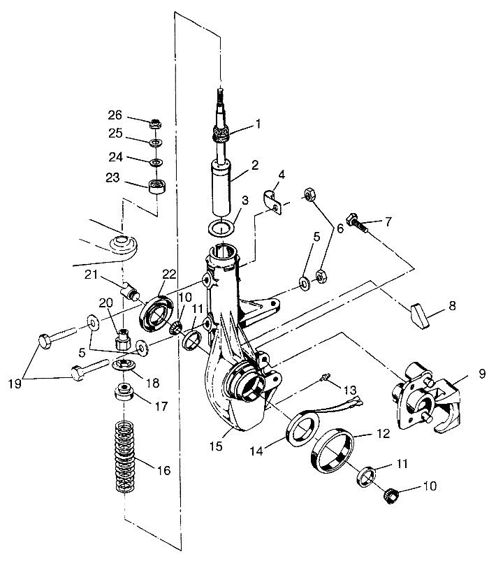 Part Number : 7041756 STRUT FR LT 32MM