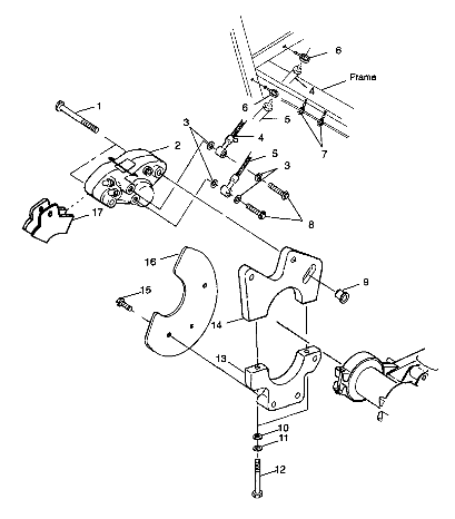 Part Number : 5242291-067 GUARD BRAKEDISC R.AXLE BLK