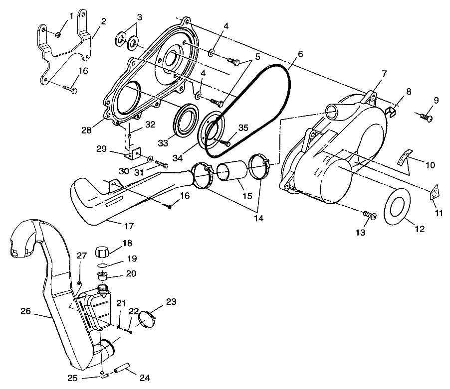 Part Number : 2201159 CLUTCH COVER  INNER