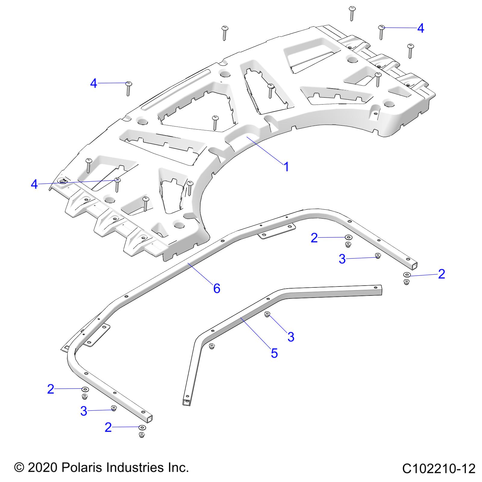 Part Number : 5335770-329 TUBE-SUPPORT  REAR RACK  FRONT