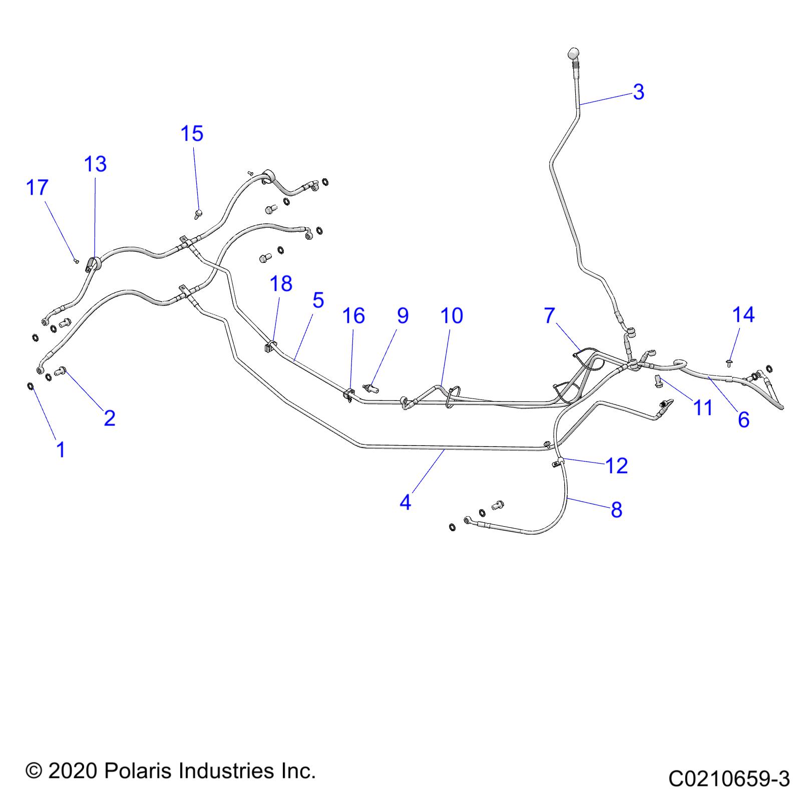Foto diagrama Polaris que contem a peça 1913017