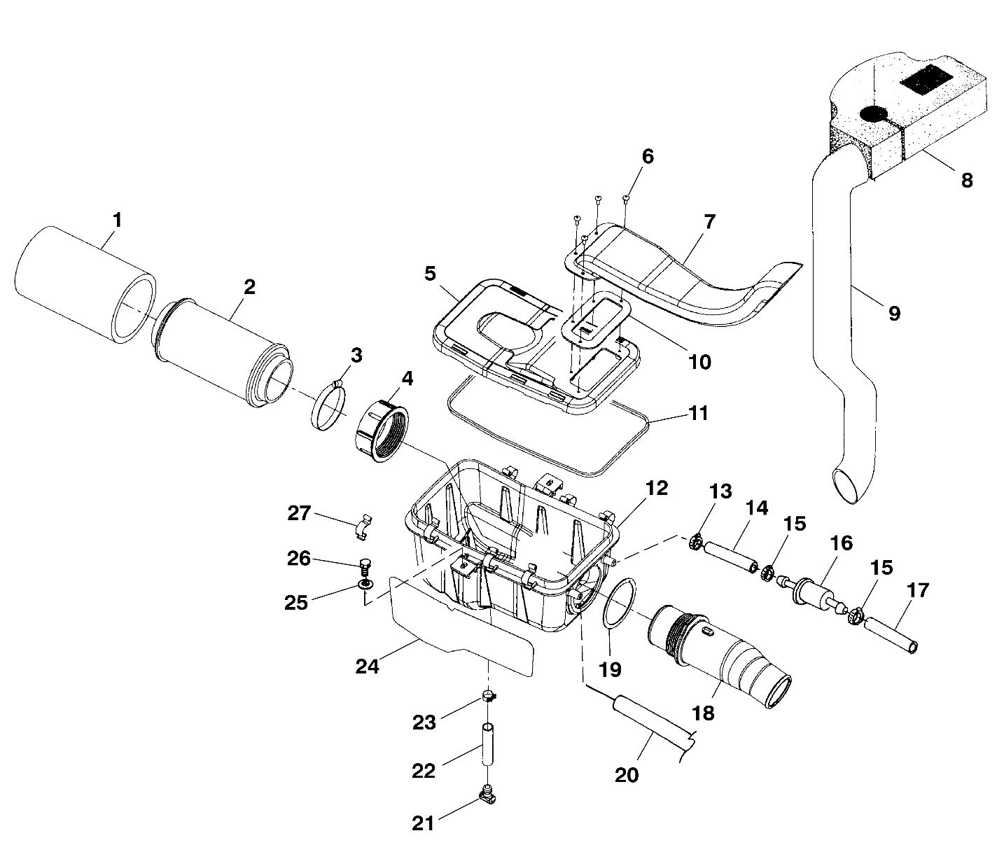 Part Number : 5433293 DUCT AIR INLET