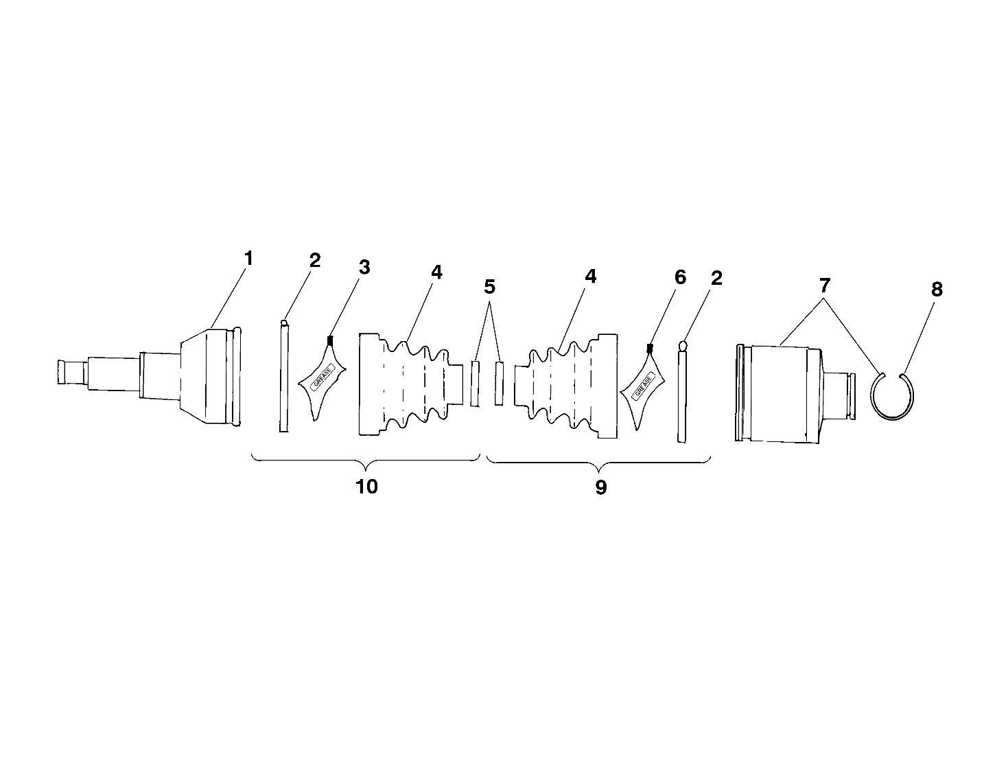 Part Number : 1350046 GREASE 30G BTB