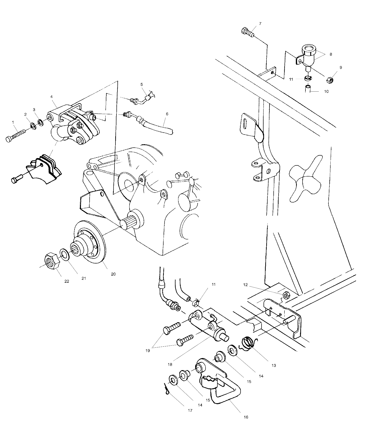 Part Number : 2201467 CALIPER PISTON  REAR