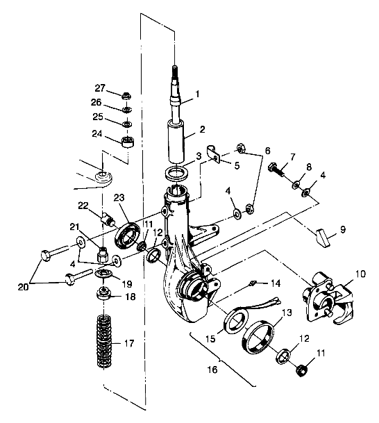 Foto diagrama Polaris que contem a peça 5130668