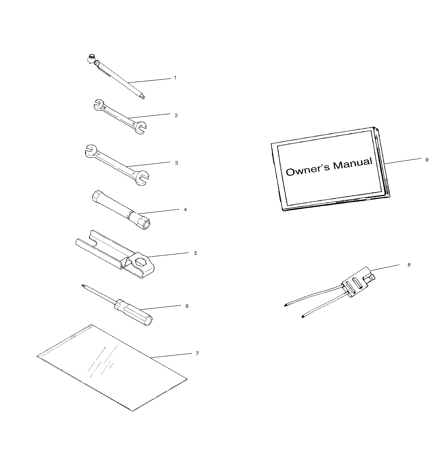Foto diagrama Polaris que contem a peça 2871265
