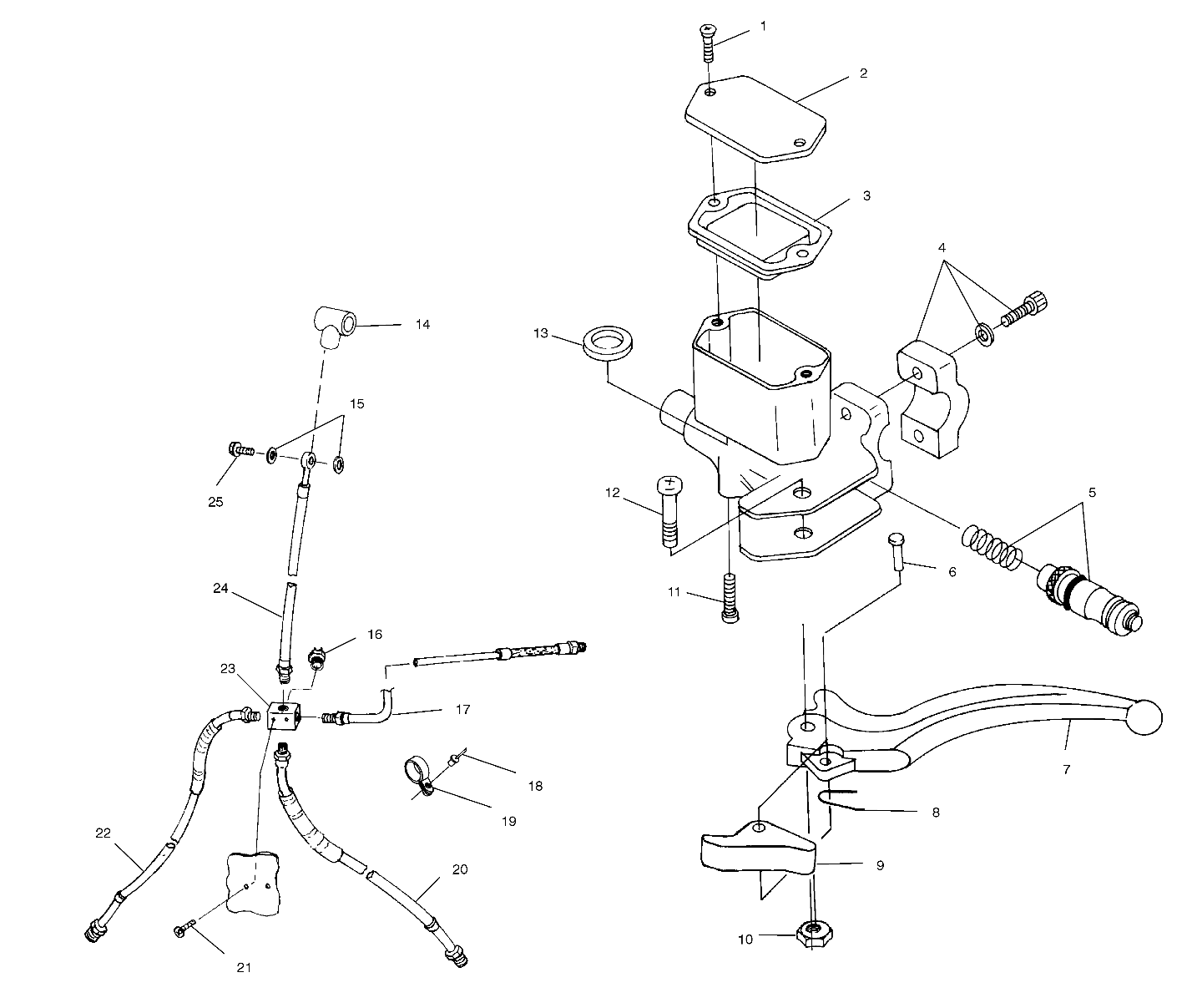 Foto diagrama Polaris que contem a peça 1910286