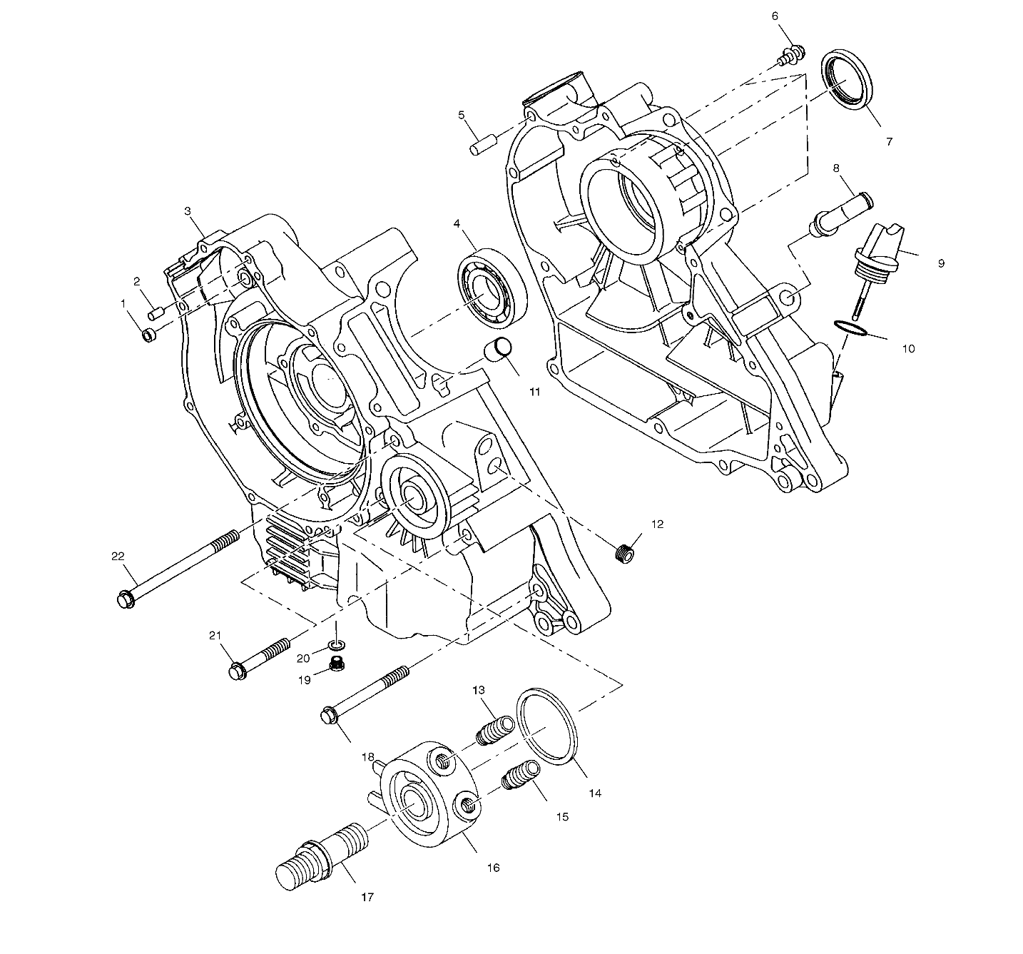 Foto diagrama Polaris que contem a peça 3086794