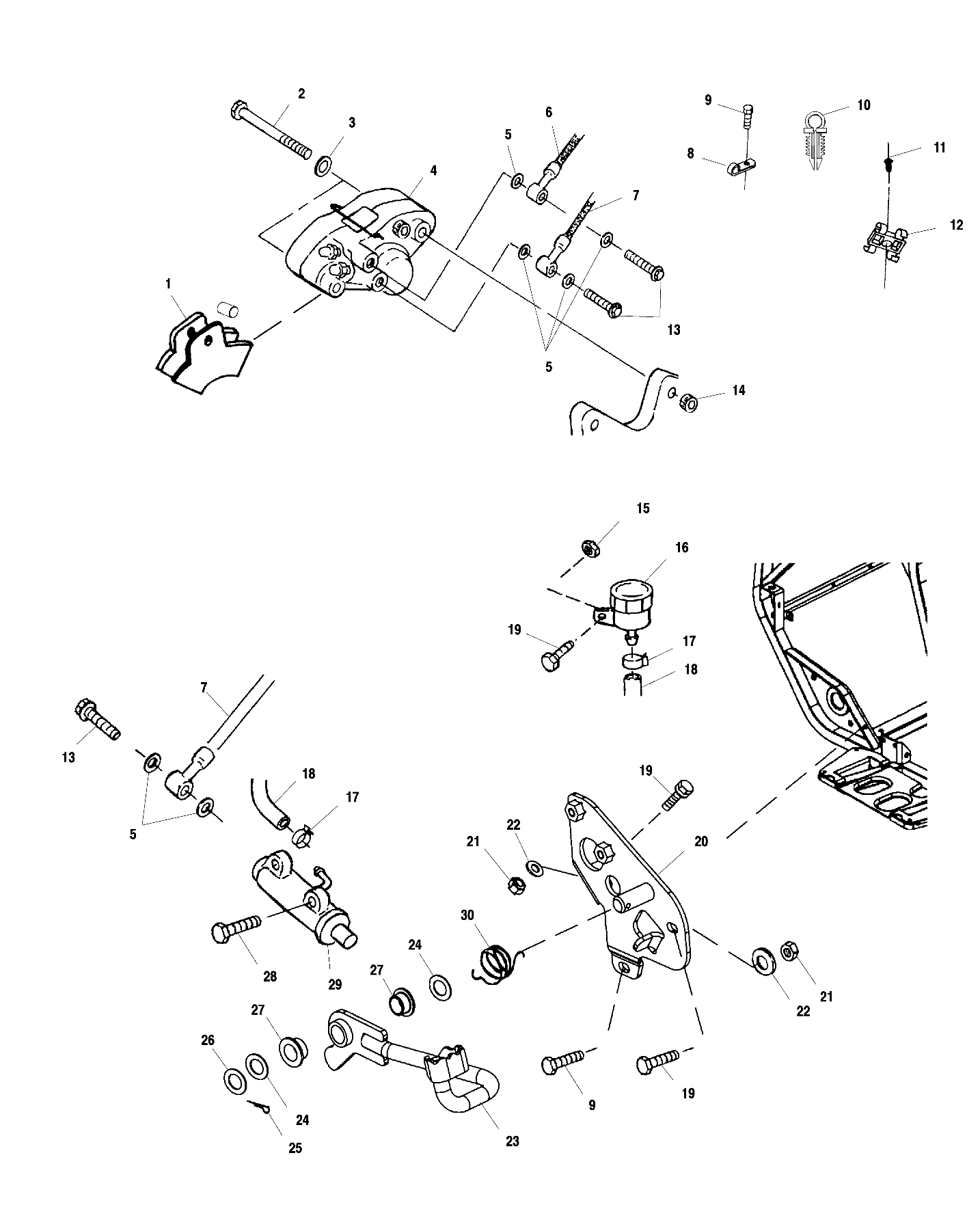 Part Number : 1910367 CALIPER ASM.BRAKE DH2P