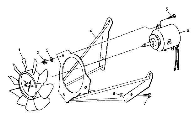 Foto diagrama Polaris que contem a peça 4170014