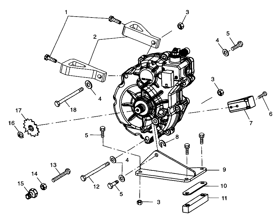 Part Number : 5243306 MOUNT-TRANSMISSION 2X4