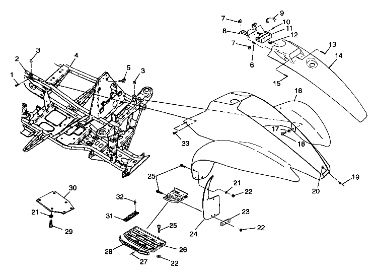 Part Number : 2631988-133 CAB FRONT SVC BR.WH.