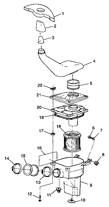 Part Number : 5433174 BOX-AIR INTAKE