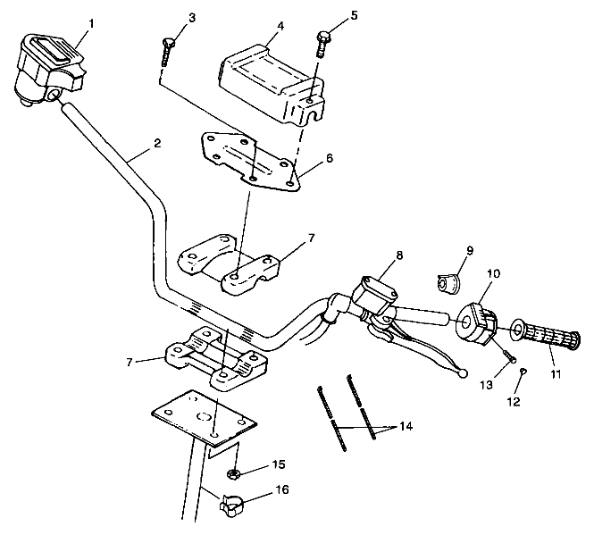 Part Number : 5242988-067 HANDLEBAR TUBE  MEDIUM GLOSS B