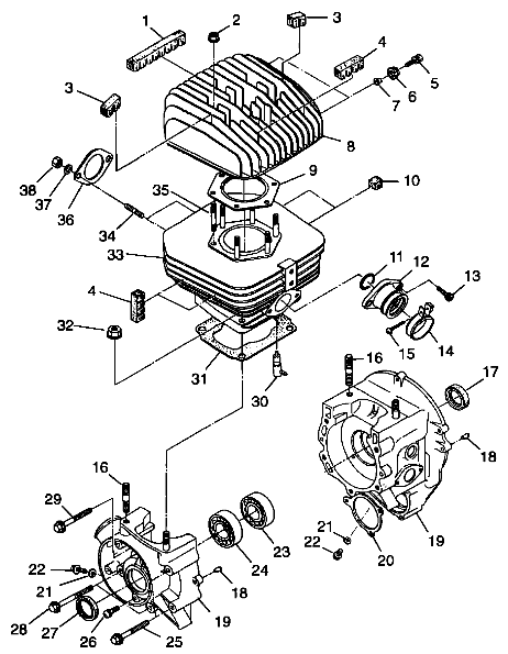 Part Number : 3086108 HEAD CYLINDER